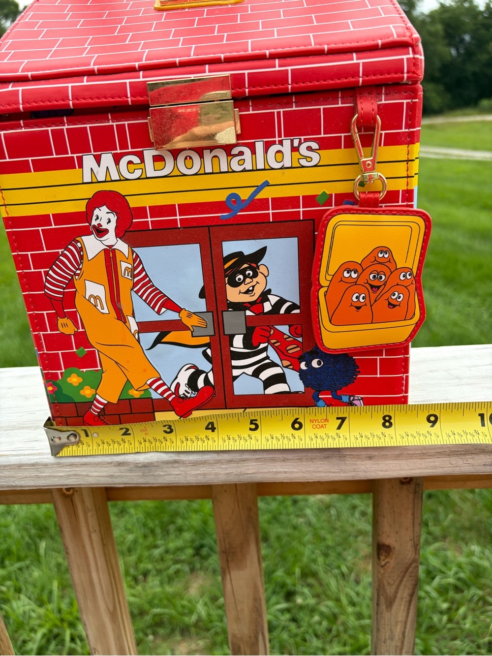 Loungefly McDonalds Happy Meal Mini Backpack Ronald Grimace Hamburglar Retro - Picture 2 of 16